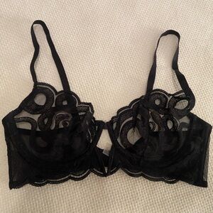Thistle & Spire Black Scylla Bra 36C